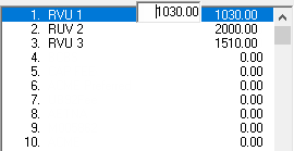 Editing procedure codes